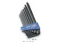 LONG BALL POINT HEX KEY WRENCH SET L-TYPE 9 UNITS